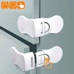 4‑Piece Child Safety Cupboard Locks