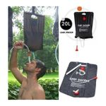 Solar Heated Camp Shower Bag – 20L Portable Outdoor Shower with Hose & Shower Head