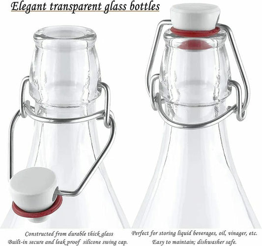 500ML Swing top glass bottles