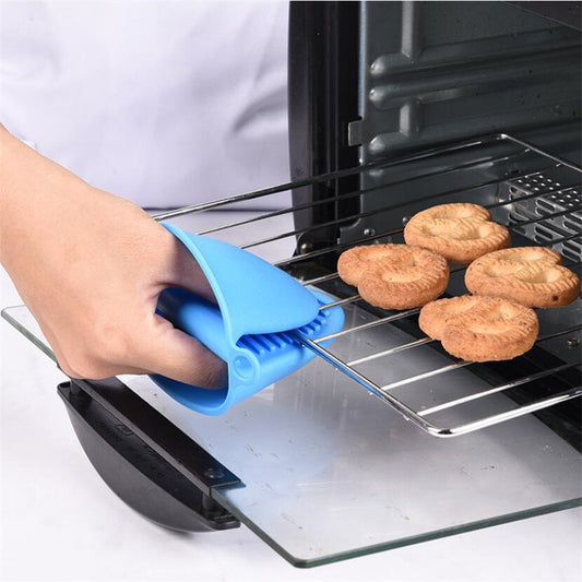 2Pc Kitchen Silicone Heat Resistant Gloves