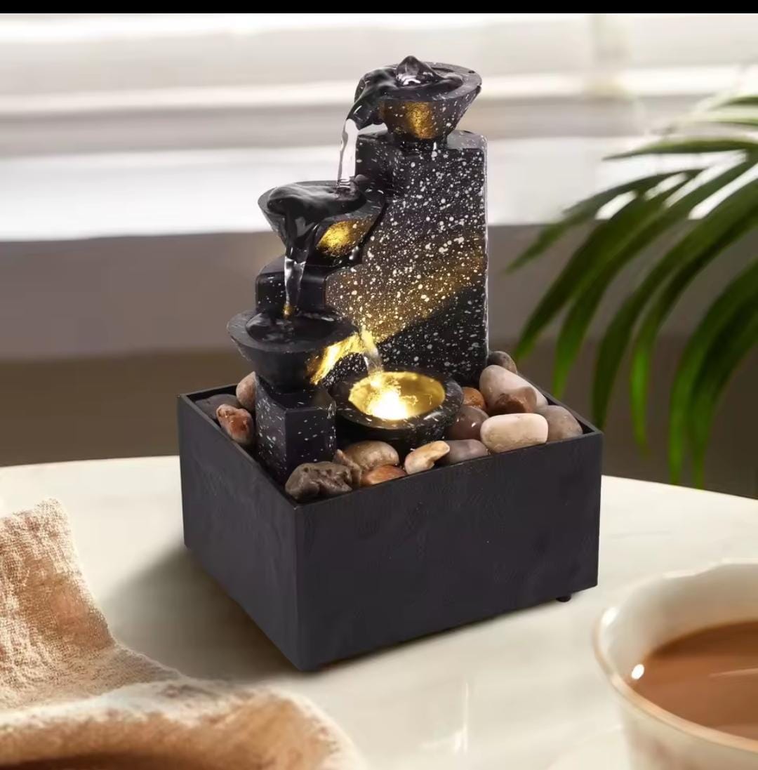 3-Storey Tabletop Waterfall Ornament