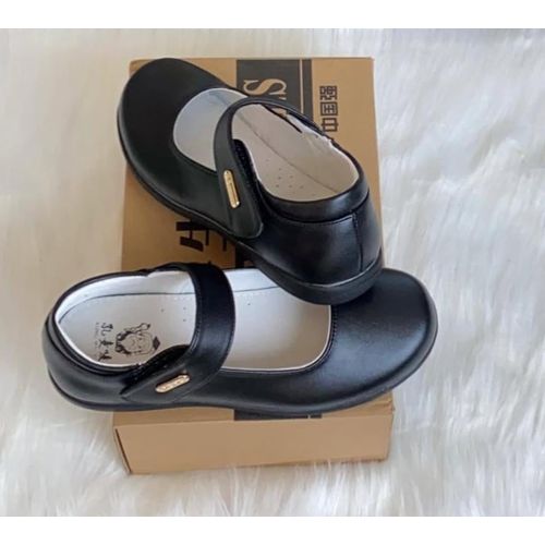 Gilrs High‑Quality Leather School Shoes – Durable, Comfortable & Stylish Black Uniform Shoes