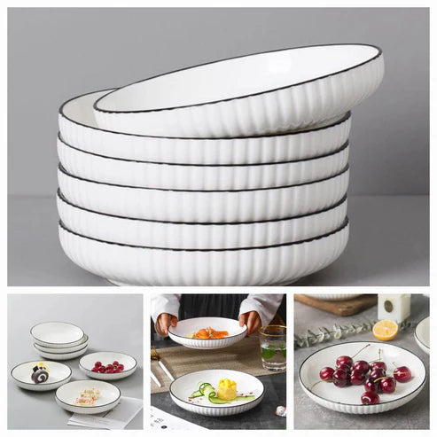 6Pc Japanese Plates