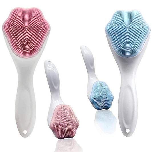 Cat Paw Shape Beauty Cleanser Silicone Face Cleaning Brush, Cat Paw Silicone Face Brush: Gentle Cleaning for All Skin Types