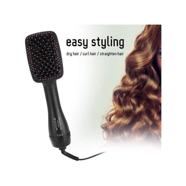 Electric Hair Straightener, Hair Dryer Brush, One Step Hair Blower Brush, Electric Hot Air Brush, Blow Dryer Comb, Hairdryer Hairbrush