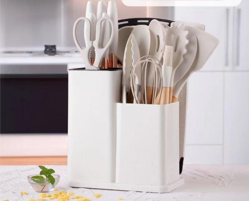 Executive Silicone Spoons 19PC