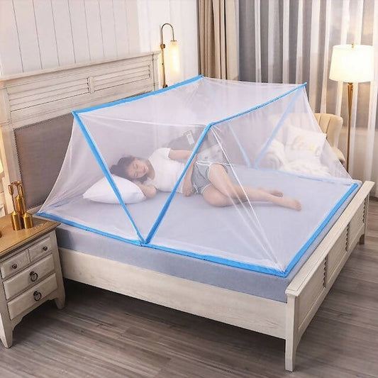 Foldable Portable Mosquito Nets, BugFree, Peaceful Sleep, Easy Open and Fold, Fresh Air Circulation