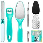 Share this product    Set 7pc Home Pedicure Kit - Foot Care Kit Includes Multiple Pedicure Tools - Foot Scraper, Foot File, Callus Remover, Foot Scalpel, Foot Grater & Hard Skin Remover Foot Blade
