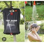 Solar Heated Camp Shower Bag – 20L Portable Outdoor Shower with Hose & Shower Head