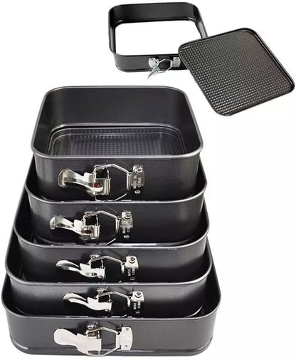 Square Baking tins set 6pcs/set