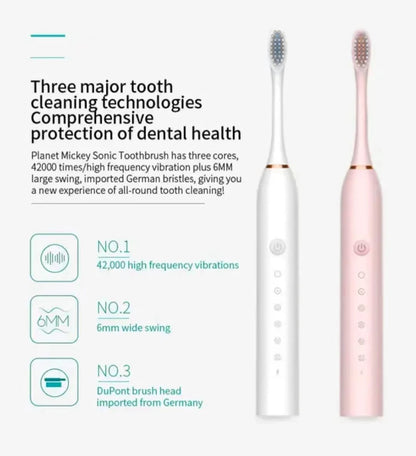 Sonic Electric Toothbrush 3 Brush heads