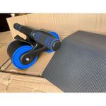 Fitness Ab Roller Coaster Wheel Automatic Rebound Belly Wheel Gym Fitness Double-Wheeled Core Roller