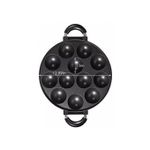 12-Slot Non-Stick Vitumbua Pan for Mini Snacks