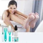Share this product    Set 7pc Home Pedicure Kit - Foot Care Kit Includes Multiple Pedicure Tools - Foot Scraper, Foot File, Callus Remover, Foot Scalpel, Foot Grater & Hard Skin Remover Foot Blade