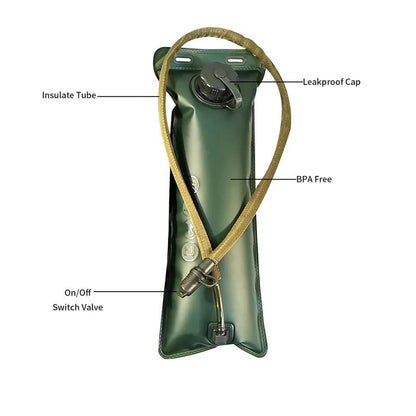 Water Bladder Hydration Backpack 3Liters Large Capacity Water Bags