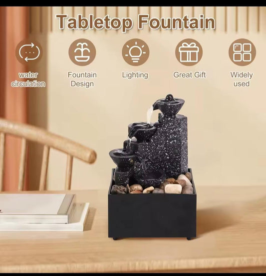 3-Storey Tabletop Waterfall Ornament