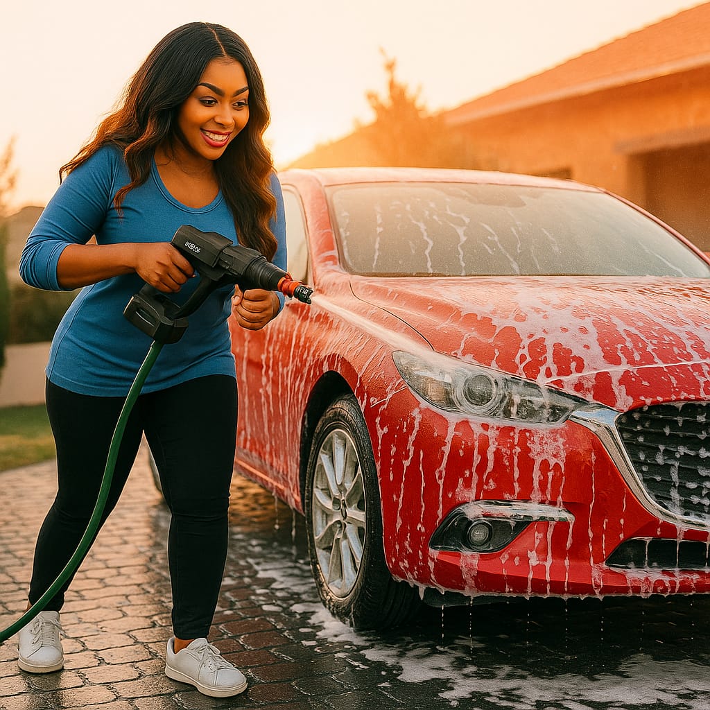 Wireless High Pressure Car wash Water Gun