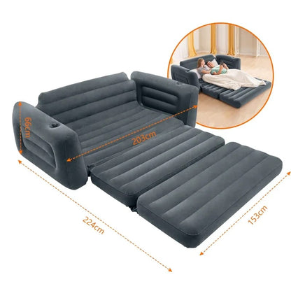 3 seater Intex Inflatable Pull-Out Sofa PLUS FREE Electric PUMP