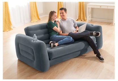 3 seater Intex Inflatable Pull-Out Sofa PLUS FREE Electric PUMP