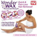 Wonder Wax Microwaveable Waxing Kit Quick & Painless Hair Removal
