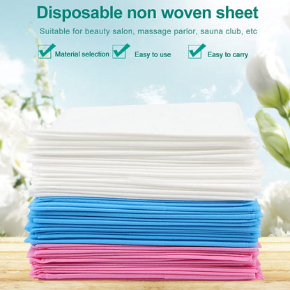 10 Pcs Disposable Bed Sheets