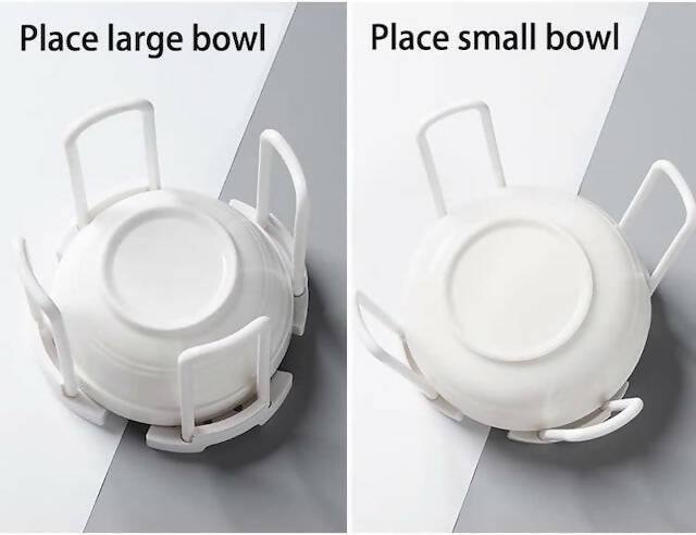 Adjustable Bowl Holder, Retractable Bowl Rack, Kitchen Storage Bowl Rack, Multifunctional Creative Tableware Rack, Tableware Storage Rack