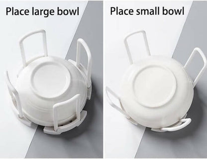 Adjustable Bowl Holder, Retractable Bowl Rack, Kitchen Storage Bowl Rack, Multifunctional Creative Tableware Rack, Tableware Storage Rack