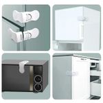 4‑Piece Child Safety Cupboard Locks
