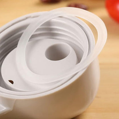 Oil Can, Oil Bottle Transparent Multifunctional Food Grade Material, Oil Round Storage Bottle - 600ml