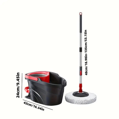 12L bucket foot pedal Spin mop