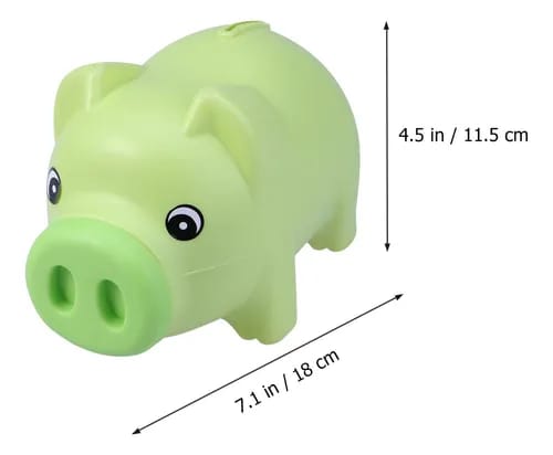 Kids plastic piggy banks