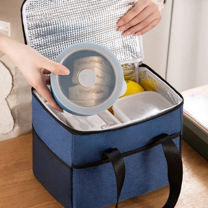 Large capacity lunch bag