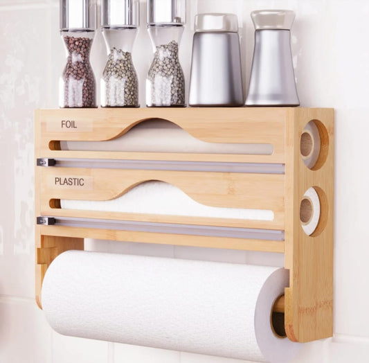 3 in 1 Clingfilm organizer with Cutters
