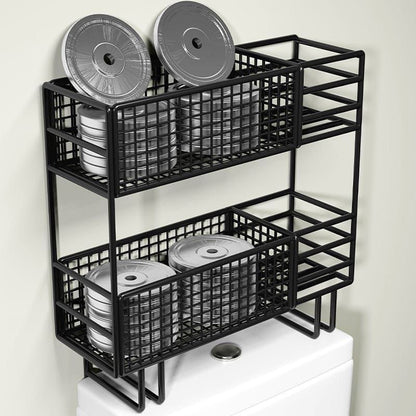 Double layer Over the toilet rack/shelf bathroom