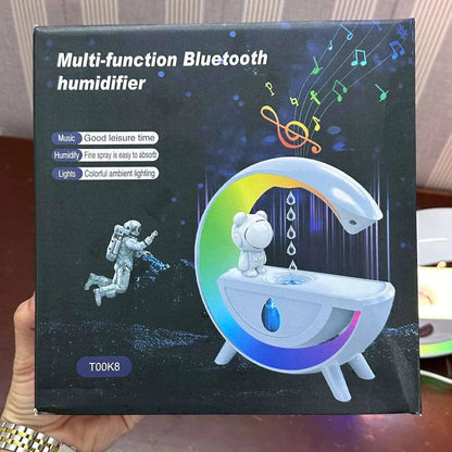 Multicolour lights Anti gravity droplets T00k8 multifunction bluetooth speaker humidifier