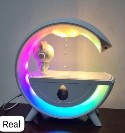Multicolour lights Anti gravity droplets T00k8 multifunction bluetooth speaker humidifier