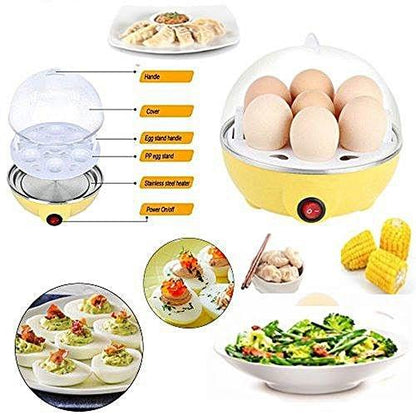 Electric 7-Pc Egg Poacher & Boiler