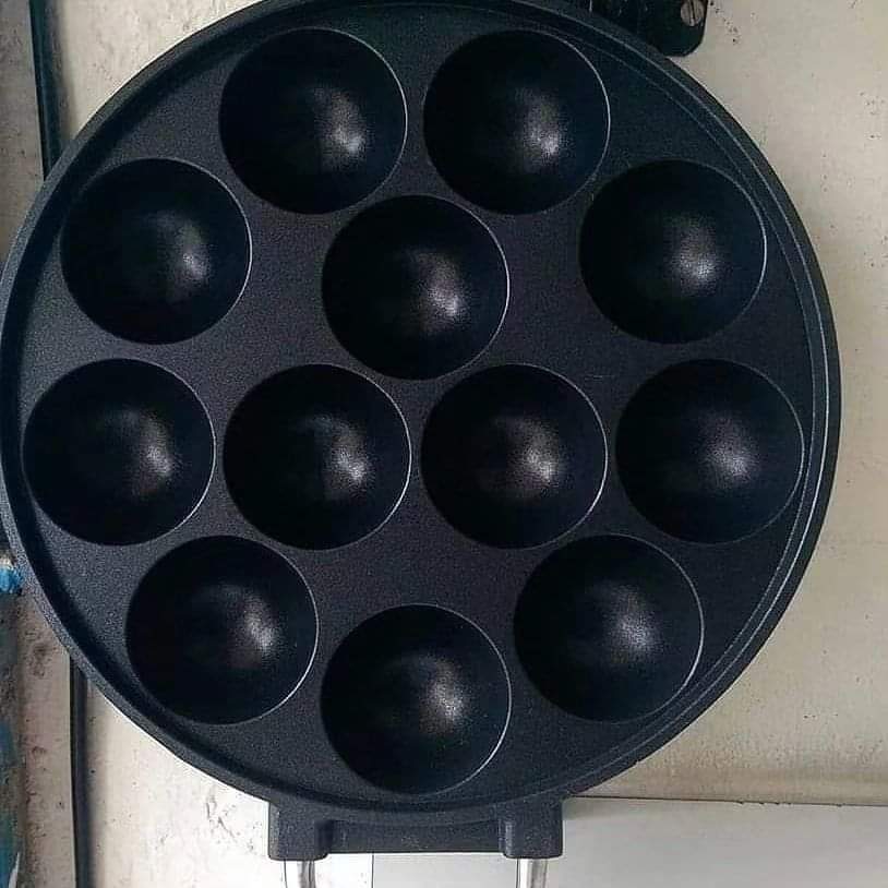 12-Slot Non-Stick Vitumbua Pan for Mini Snacks