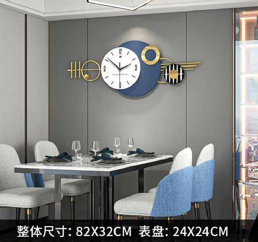Durable Decorative Wall Clock ZE-010523 with Large and Clear Display