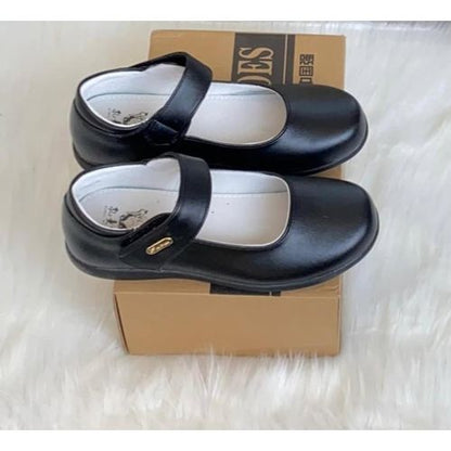 Gilrs High‑Quality Leather School Shoes – Durable, Comfortable & Stylish Black Uniform Shoes