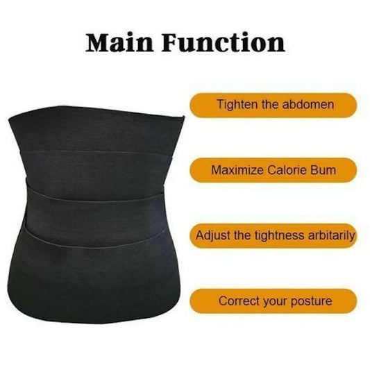 Tummy Wrap Waist Trainer Belt (Size 6 meters)