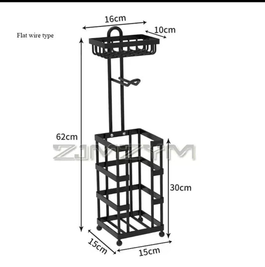 Heavy-Duty Tissue Holder with Wipes & Phone Holder