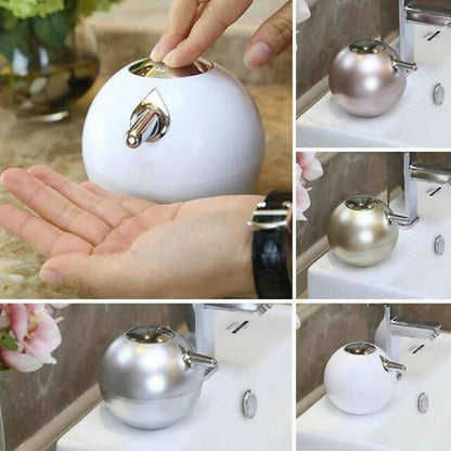 Elegant Top Press Soap Pot Dispenser, 380ml Capacity