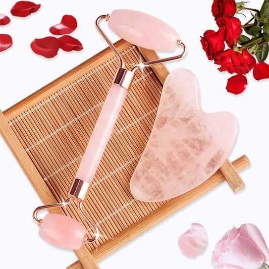 Anti Aging Face Roller Guasha Set