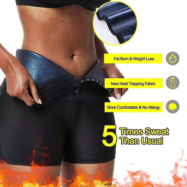 Body Shaper Waist Slimming Shorts, High Waisted Tummy Control Pants, Negative Oxygen Ion Fat Burning Tummy Control