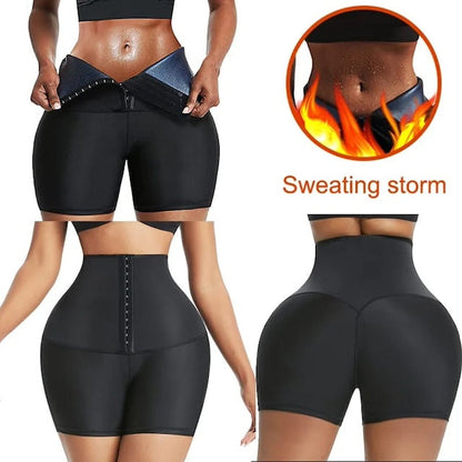 Body Shaper Waist Slimming Shorts, High Waisted Tummy Control Pants, Negative Oxygen Ion Fat Burning Tummy Control