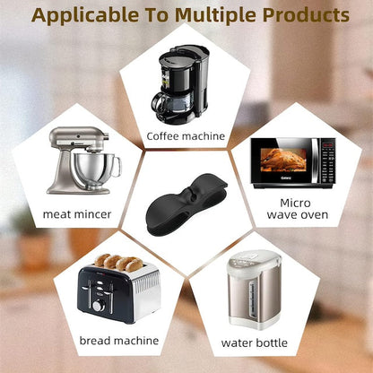 A pair of Multipurpose Kitchen Appliance Cable Winder, Cable Wrapper, Cable Organizer - Stick Firmly on Kitchen Appliances