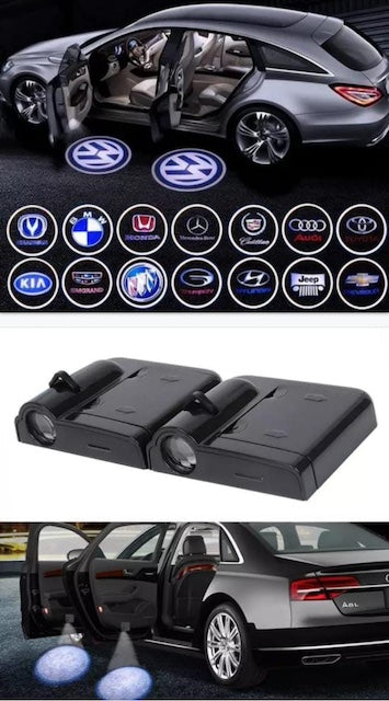 Wireless LED Car Door welcoming Light, Shadow Lights Logo Projector, Welcome Logo Light, Car Light Accessories
