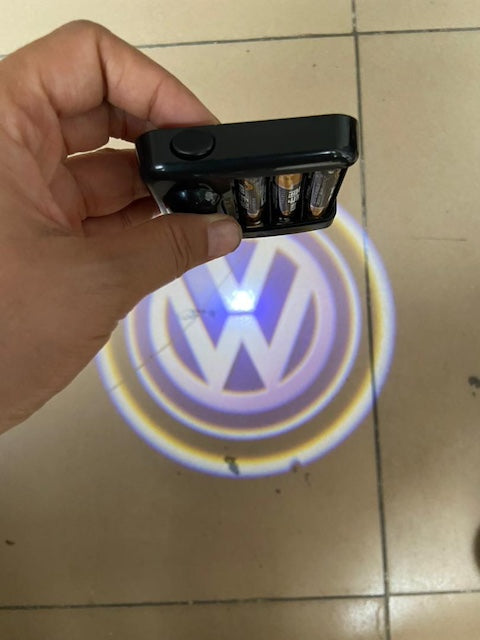 Wireless LED Car Door welcoming Light, Shadow Lights Logo Projector, Welcome Logo Light, Car Light Accessories