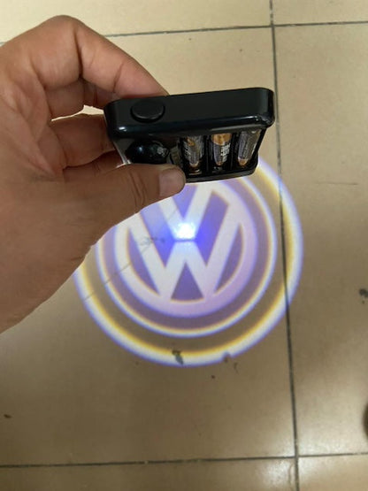 Wireless LED Car Door welcoming Light, Shadow Lights Logo Projector, Welcome Logo Light, Car Light Accessories